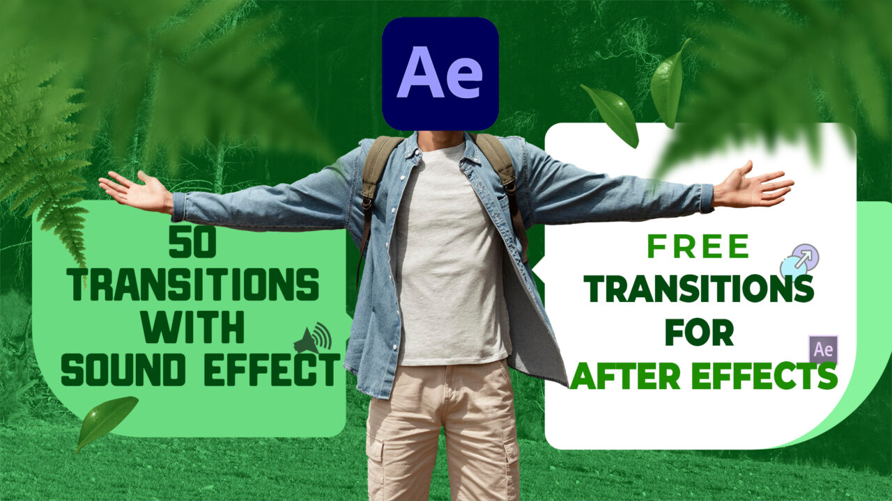 50 FREE Zoom Transitions Preset Pack for Adobe After effects